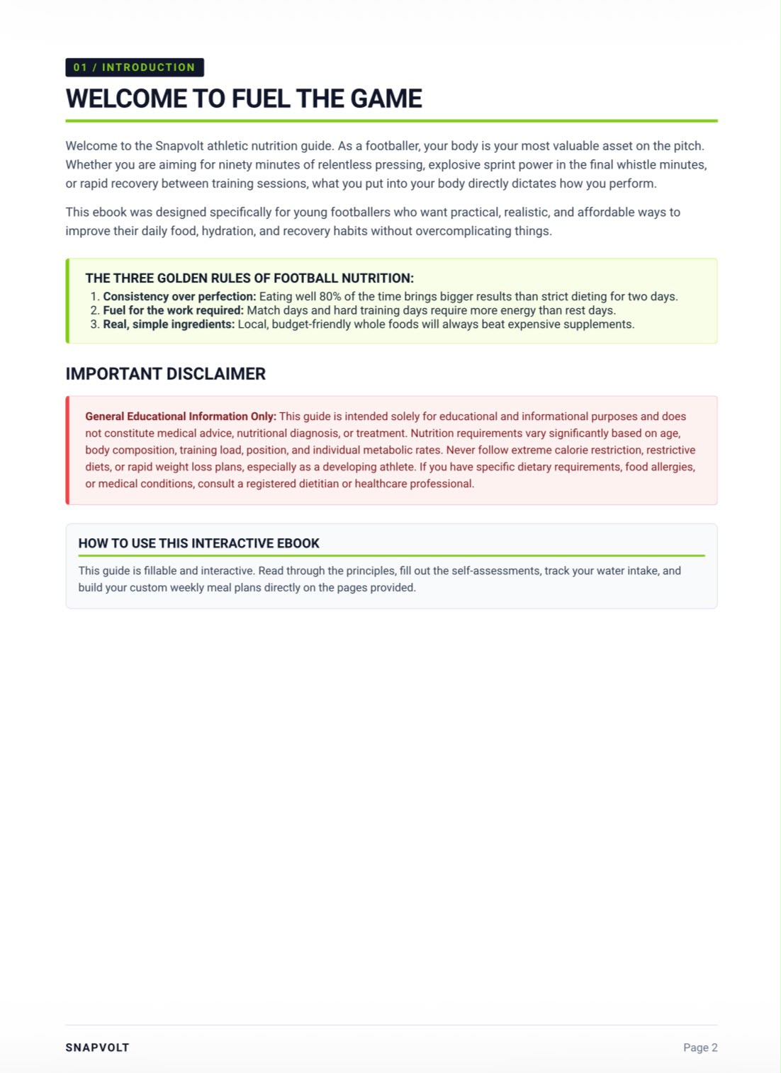 Fuel The Game-Digital Guide