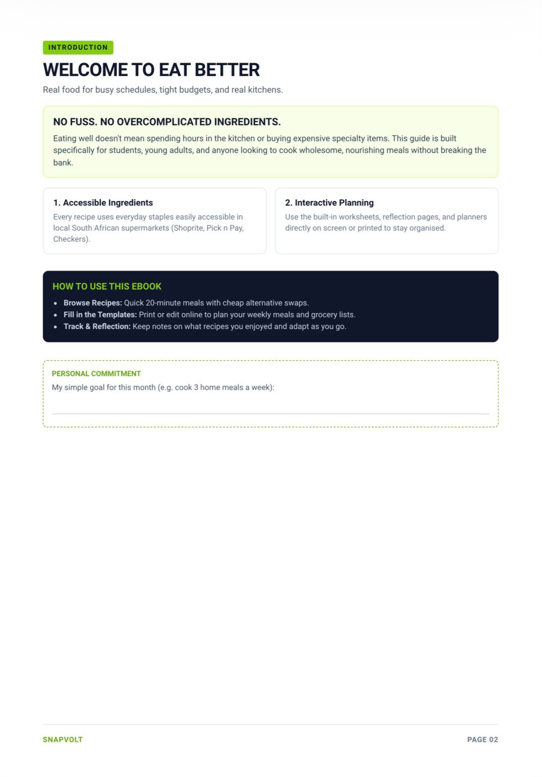 Eat Better-Digital Guide