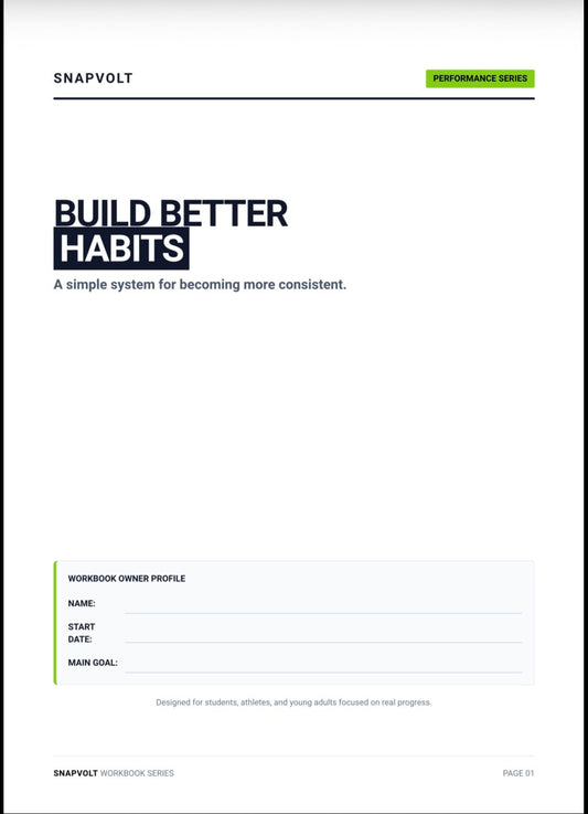 Build Better Habits