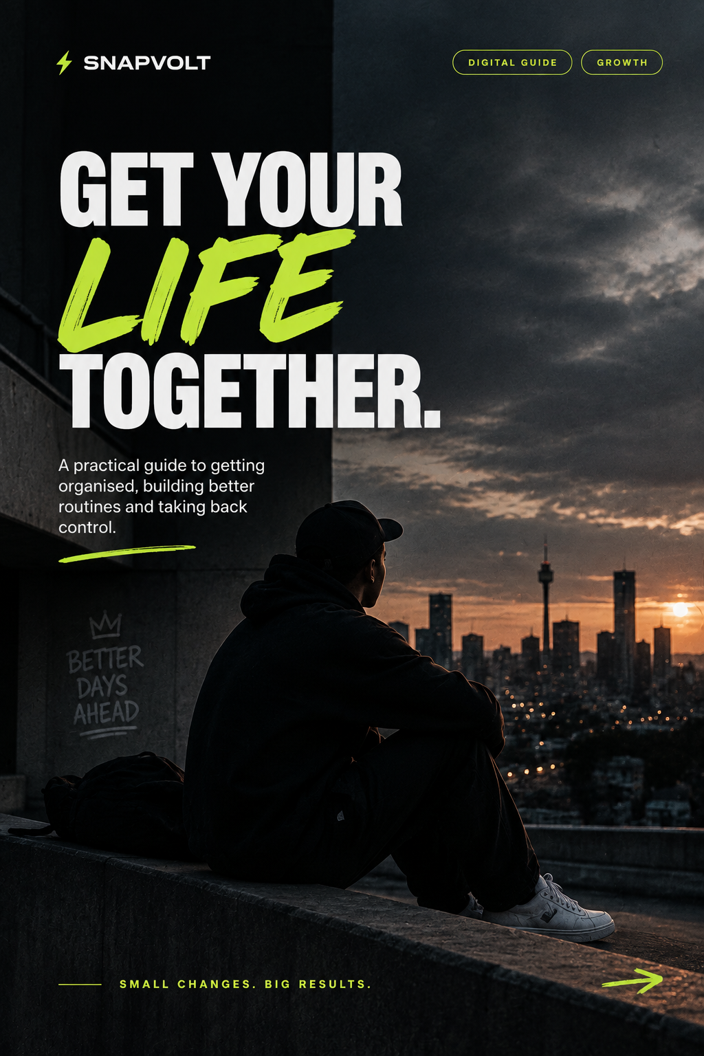 GET YOUR LIFE TOGETHER digital guide cover — SNAPVOLT